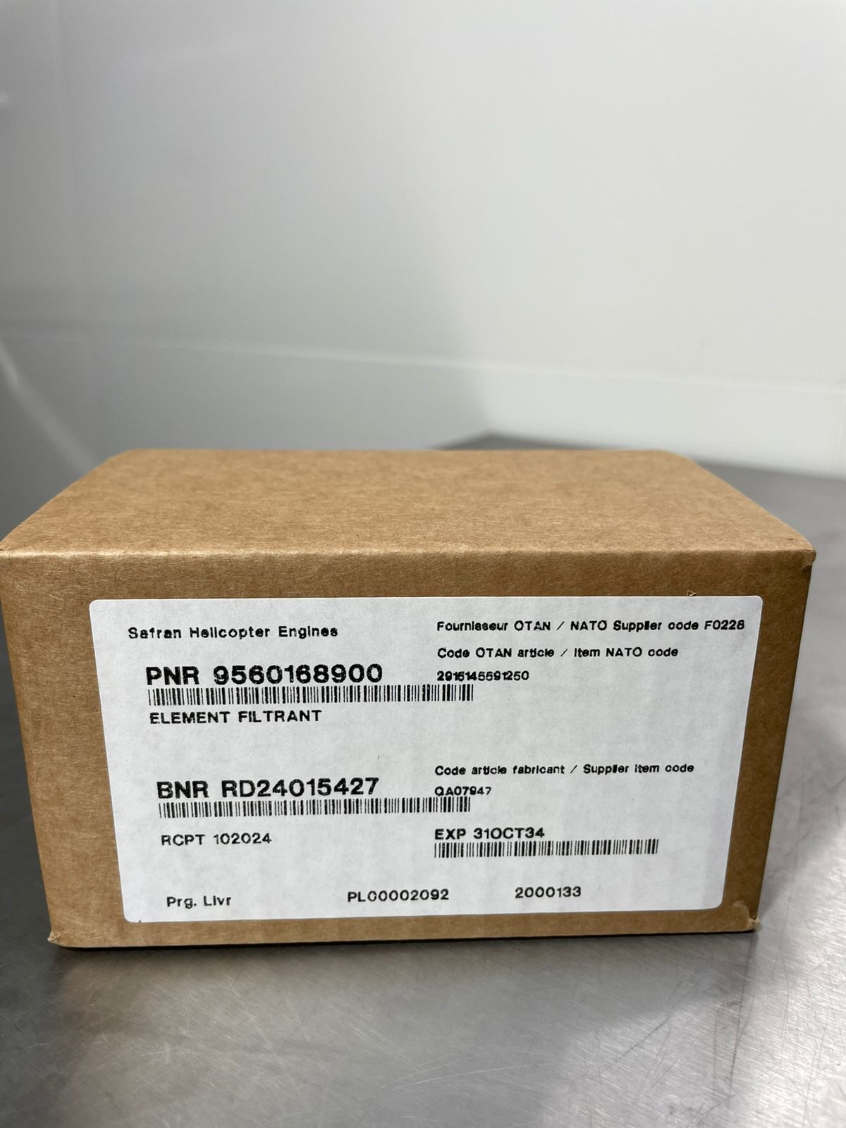 Filtro Hidráulico Aeronáutico 9560168900 - Imagem 2