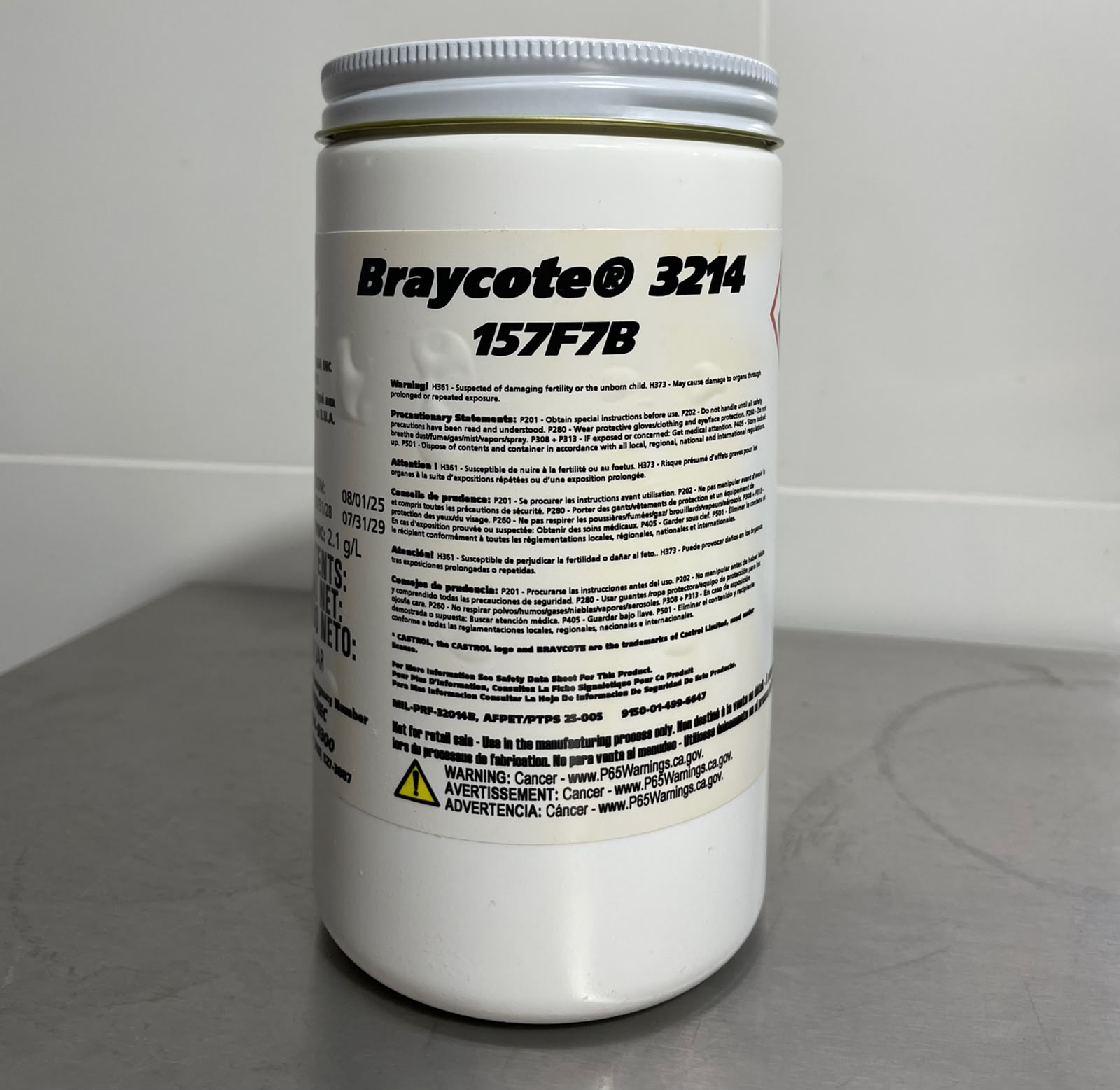 GRAXA SINTÉTICA MULTIPROPÓSITO BRAYCOTE 3214